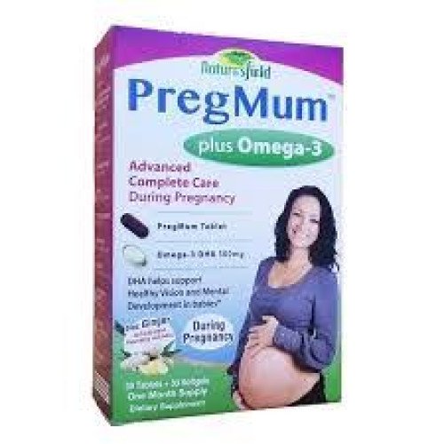 PREGMUM PLUSOMEGA-3X60 TAB